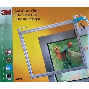 New 3M Anti Glare Filter for 13-15 inch Monitor AF100L